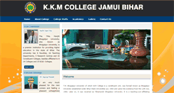 Desktop Screenshot of kkmcollege.net